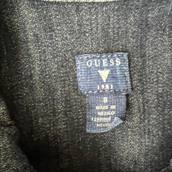 Guess vintage Denim Blue‎ Women's denim jumpsuit size 8 - Picture 4 of 14